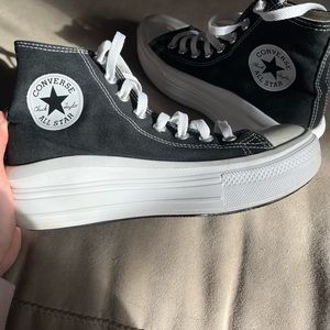 Platform Black Converse
